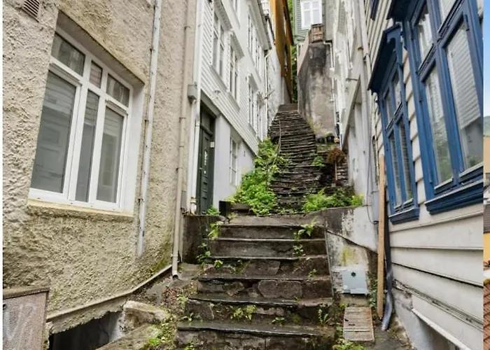 Private In Historic Street Lägenhet Bergen